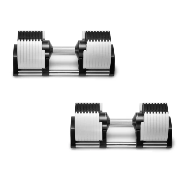 Adjustable Dumbbell Pair 2kg(5lb) or 4kg(9lb) Increase Max 45kg(100lb) Home Fitness OEM Dumbbells - Image 2