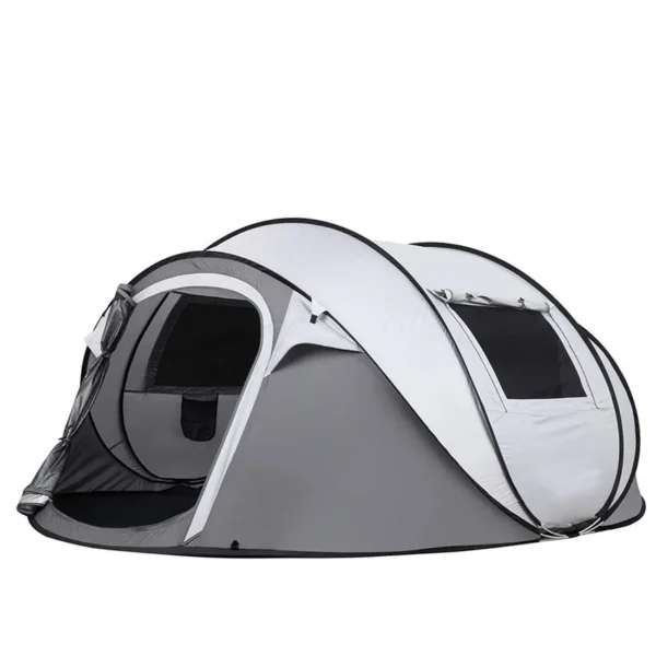 4 Person Easy Pop Up Tent Waterproof Automatic Setup 2 Doors-Instant Family Tents For Camping Hiking Traveling - Image 3