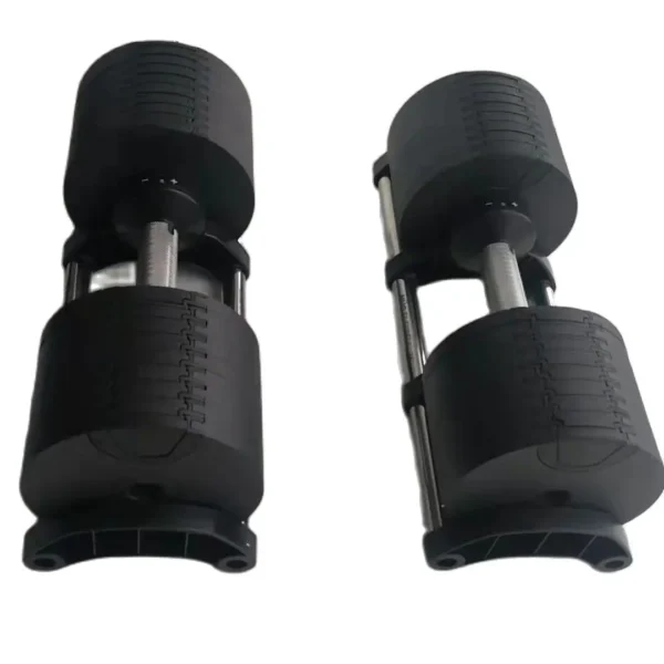 Adjustable Dumbbell Pair 2kg(5lb) or 4kg(9lb) Increase Max 45kg(100lb) Home Fitness OEM Dumbbells - Image 3