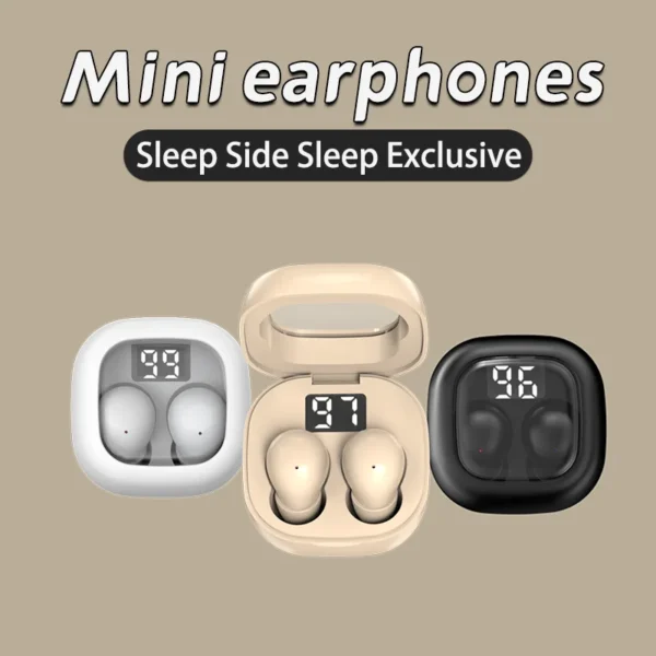 Wireless Headphones Bluetooth Headset Invisible Earbuds With Mic Noise Cancelling Earphone Suitable for people with small ears - Image 4