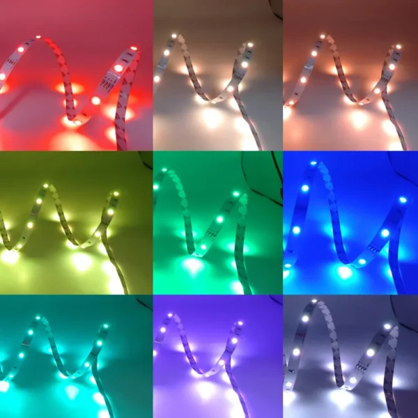 Led Lights For Room 5V Usb Led Strip Light Plug Rgb 5050 5M 10M Tv Led Backlight Smart Luces Led Tape Gaming Setup Accessories - Image 2