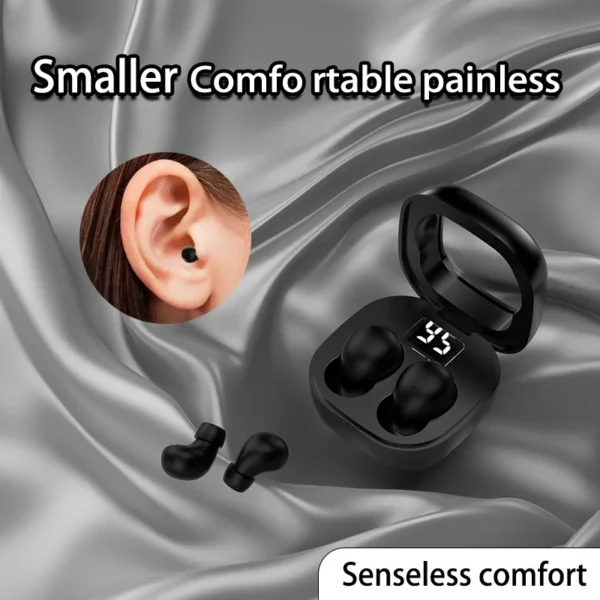 Wireless Headphones Bluetooth Headset Invisible Earbuds With Mic Noise Cancelling Earphone Suitable for people with small ears - Image 2